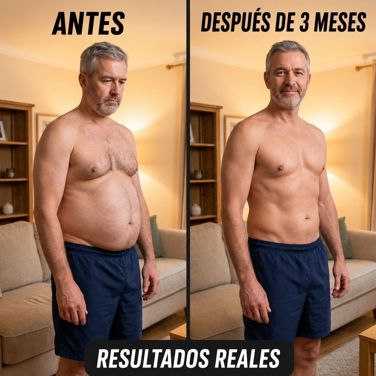 ShapeFuerza™ — Ya no necesitas meter el estómago. Simplemente se mantiene plano.