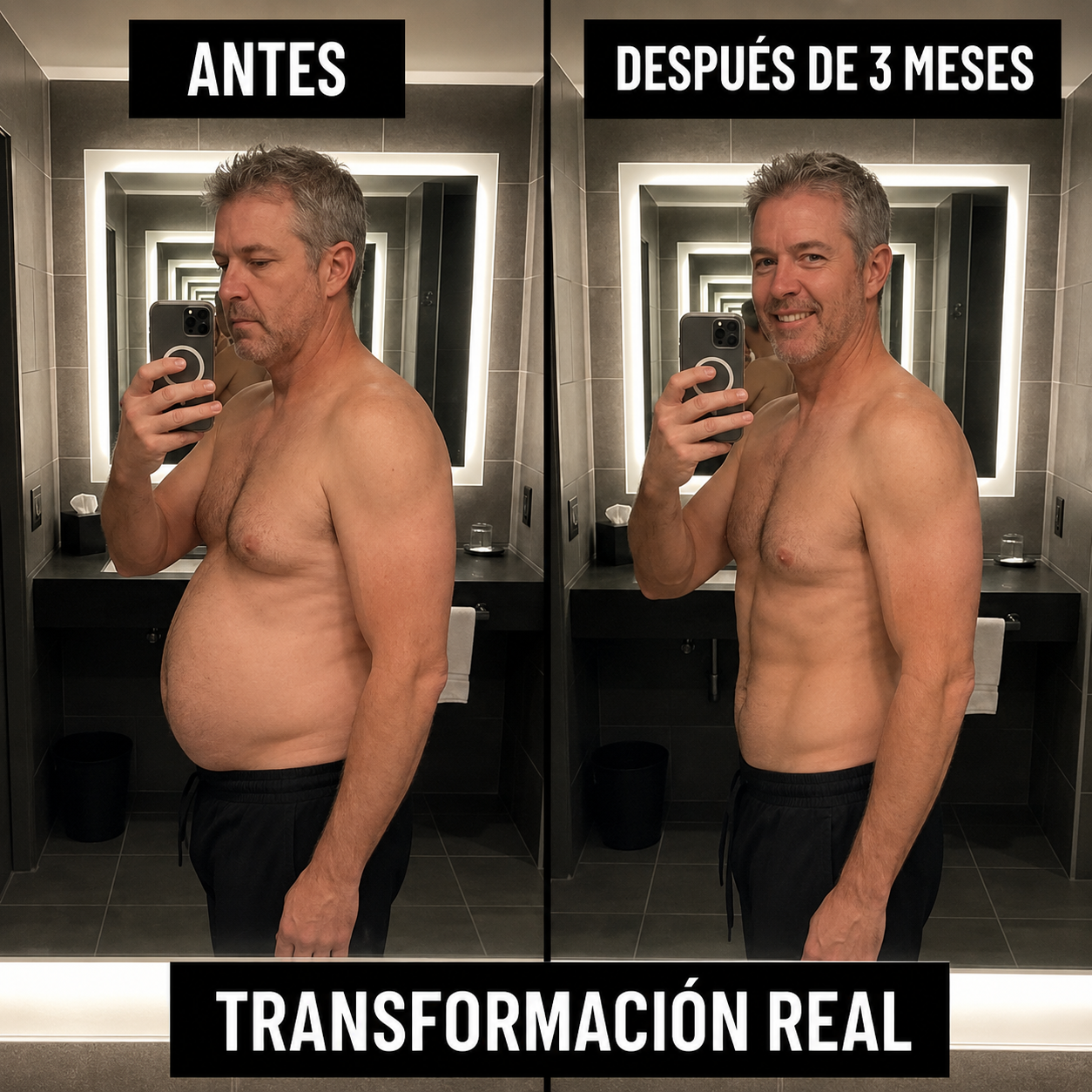 ShapeFuerza™ — Ya no necesitas meter el estómago. Simplemente se mantiene plano.